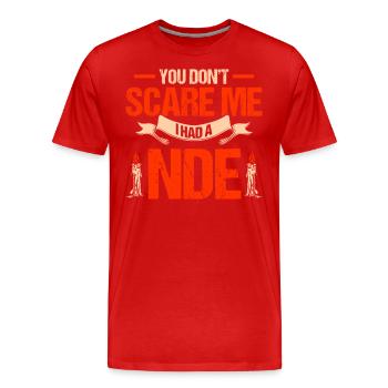 Spukhaus Geisterjäger Geisterjagd Geschenk - Männer Premium Bio T-Shirt - Rot - Vorne - Damien (186cm)