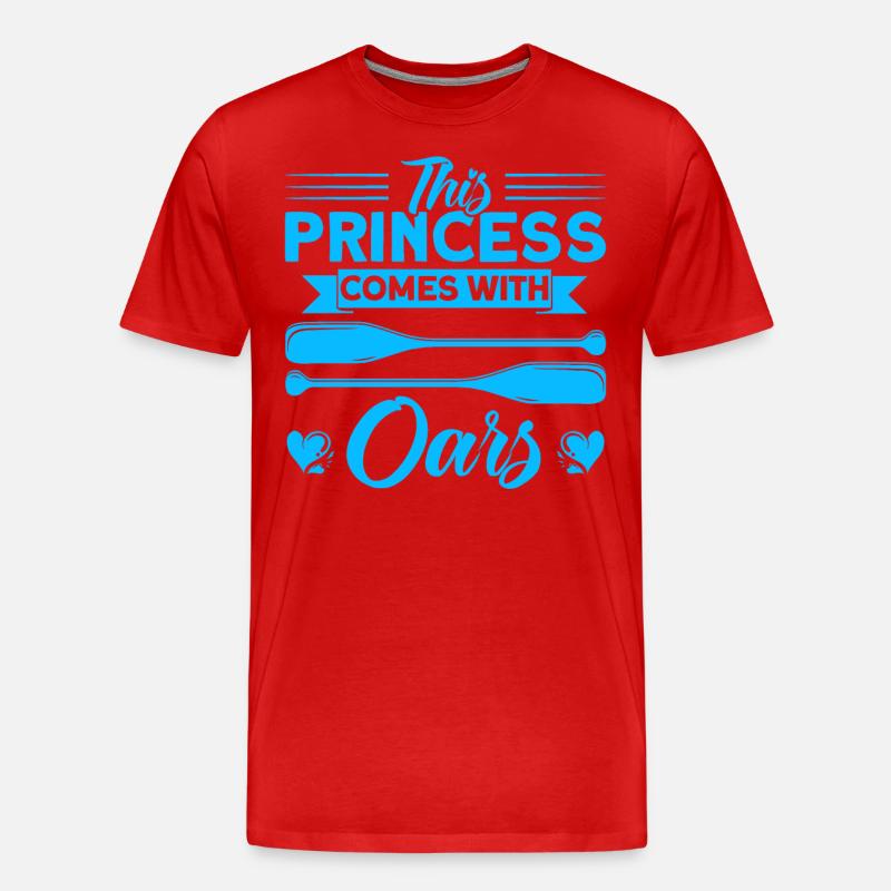 Équipe d’avirons d’équipe Rameurs d’équipe - T-shirt bio Premium Homme - rouge