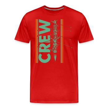 Mannschaft Ruderer Ruderer Rudern Geschenk - Männer Premium Bio T-Shirt - Rot - Vorne - Damien (186cm)