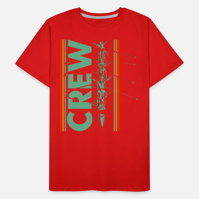 Équipe Rameurs Rameurs Aviron Cadeau T-shirt bio Premium Homme