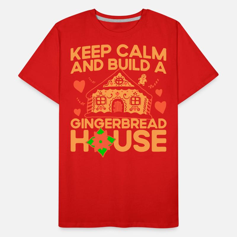 Cuisson au pain d’épices Cuisson des biscuits Cuisson des biscuits T-shirt bio Premium Homme