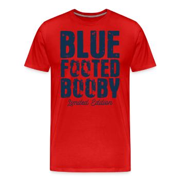 Seevogel Tölpel Blaufußtölpel Geschenk - Männer Premium Bio T-Shirt - Rot - Vorne - Damien (186cm)