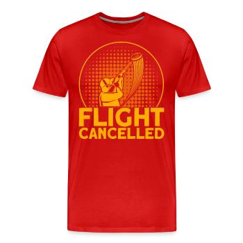 Clay Pigeon Shooting Club Shooting Cadeau de sport de tir - T-shirt bio Premium Homme - rouge - Devant - Damien (186cm)