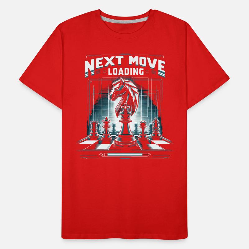 Funny Chess Saying Chess Player Men's Premium Organic T-Shirt