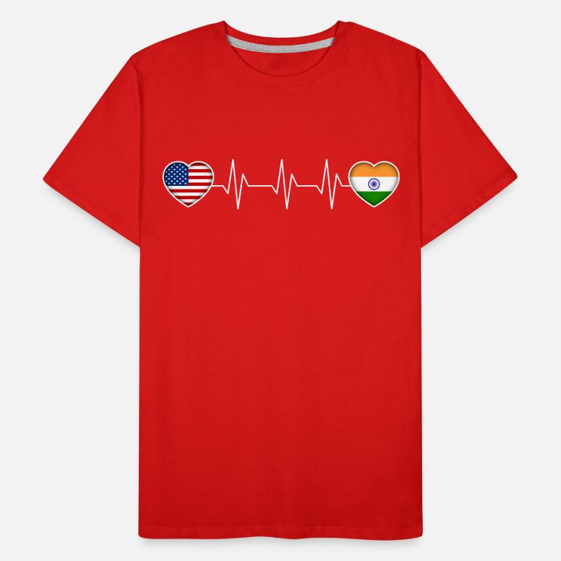 Inde T-shirt bio Premium Homme