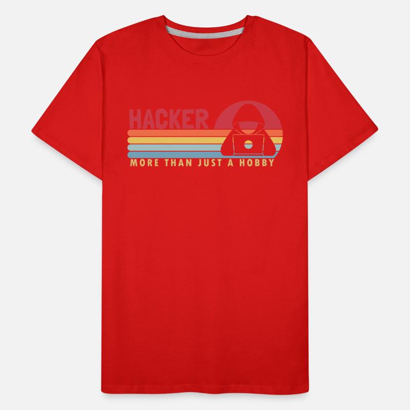 Hacker plus qu’un passe-temps d’ingénierie sociale T-shirt bio Premium Homme