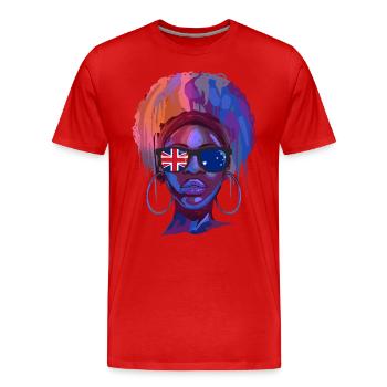 Australien - Männer Premium Bio T-Shirt - Rot - Vorne - Damien (186cm)