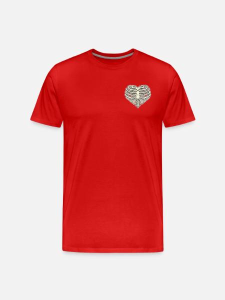 Radiologist Logo Emblem Radiology Nurse - Men's Premium Organic T-Shirt - red