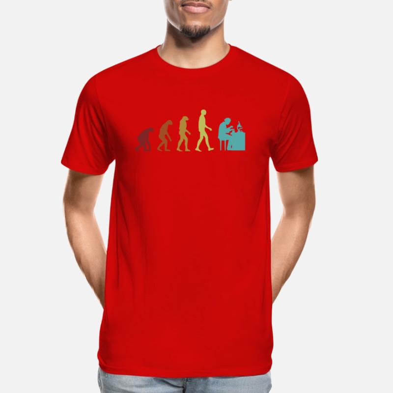 Forensics Evolution Psychology Science Forensic Men's Premium Organic T-Shirt