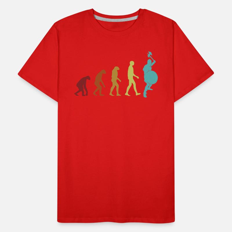 LARP Evolution LARPing Armor Weapons Character Men's Premium Organic T-Shirt