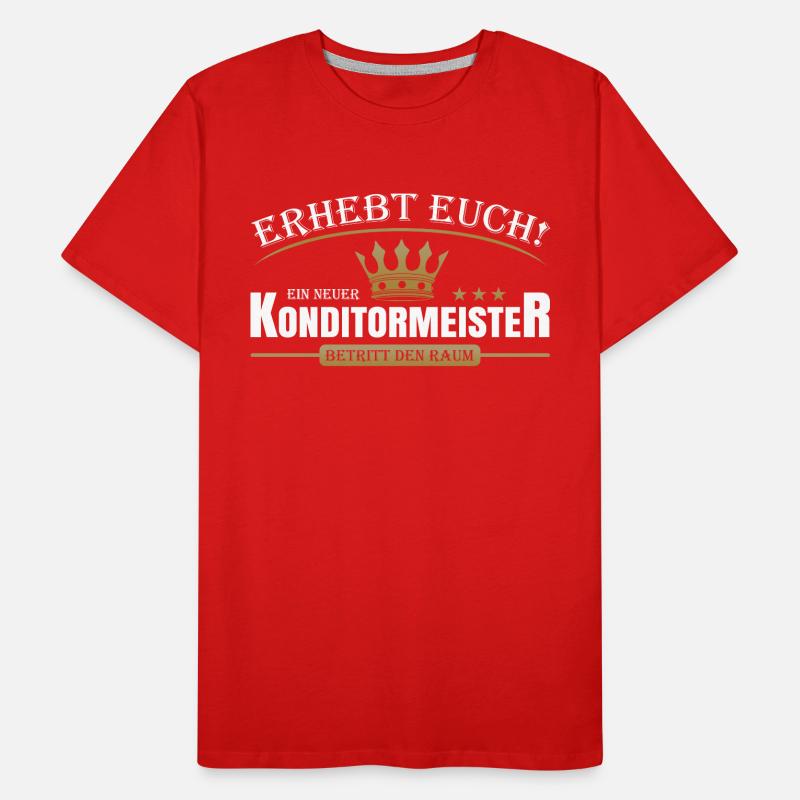 Konditormeister Männer Premium Bio T-Shirt