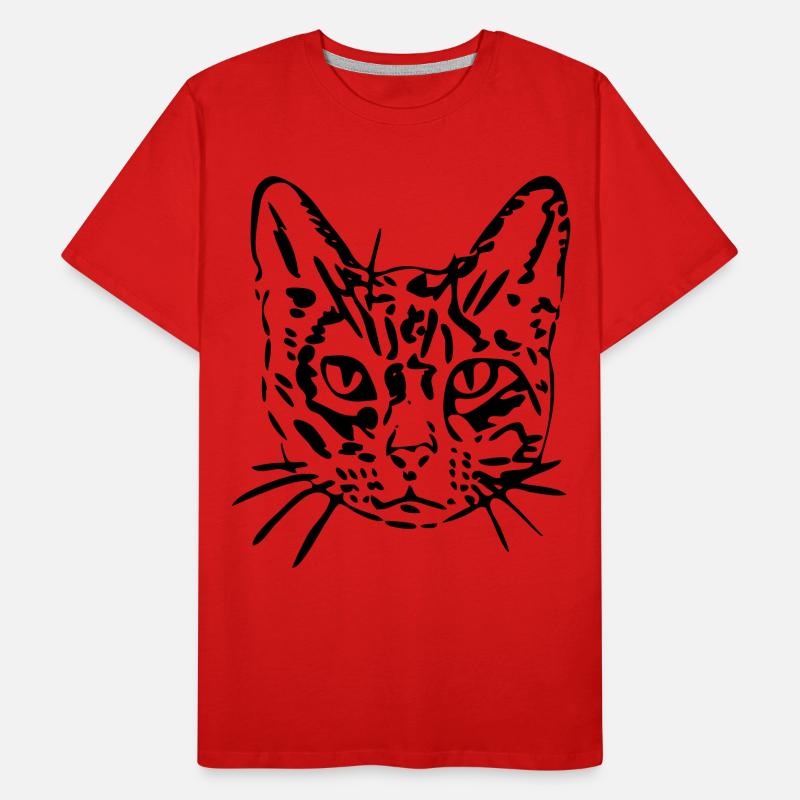 Cat, kitty, kitty, gift, gift idea Men's Premium Organic T-Shirt