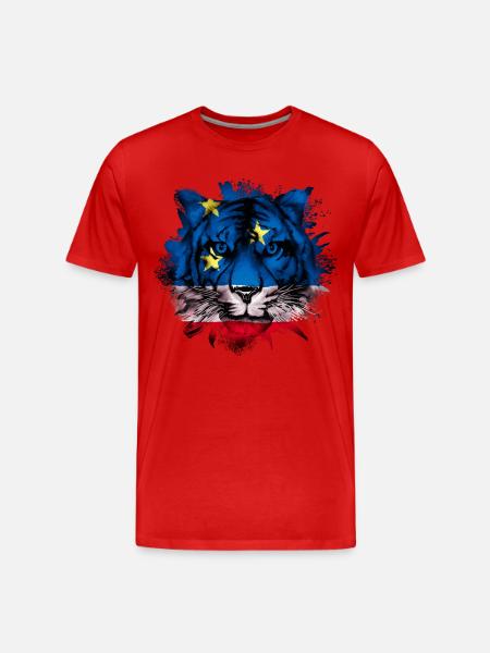 Gagauzia - Men's Premium Organic T-Shirt - red