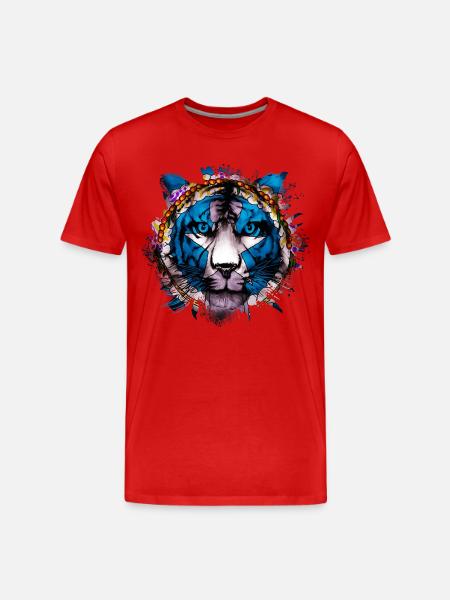 Northern Mariana Islands - Men's Premium Organic T-Shirt - red