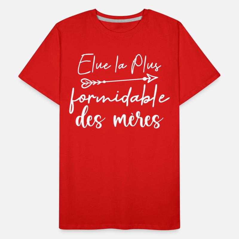 Wunderbares Mama-Muttertagsgeschenk Männer Premium Bio T-Shirt