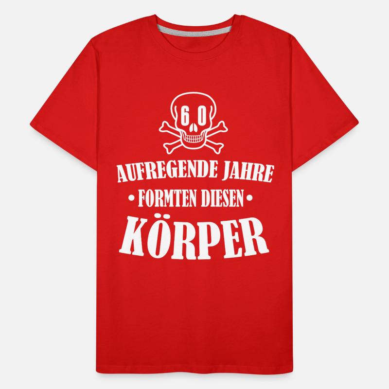 60 Geburtstag Männer Premium Bio T-Shirt