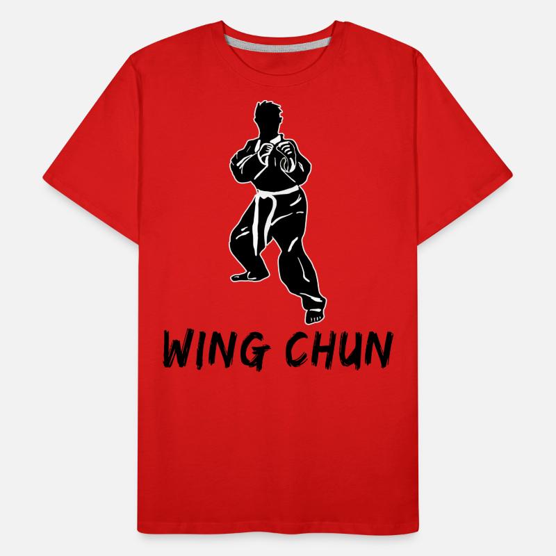 Wing Chun T-shirt bio Premium Homme
