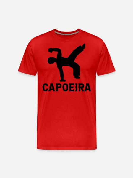 Capoeira - Men's Premium Organic T-Shirt - red