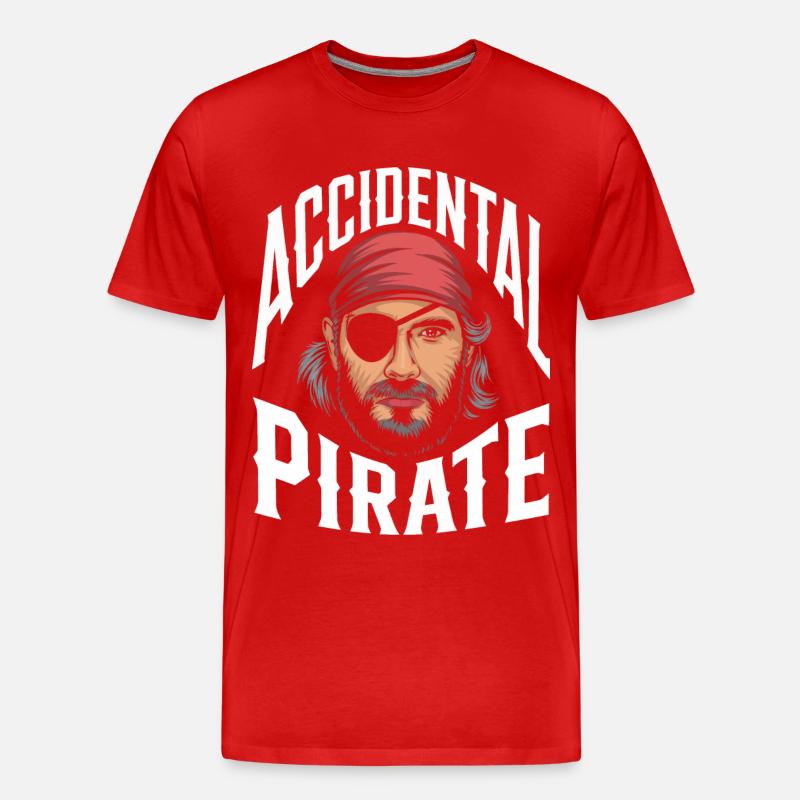 Invalidité due à l’amputation - T-shirt bio Premium Homme - rouge
