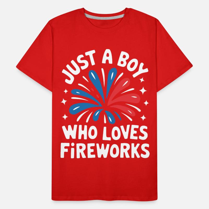 Pyrotechnics Fireworks Pyrotechnics Men's Premium Organic T-Shirt
