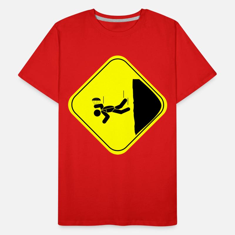 base jump T-shirt bio Premium Homme