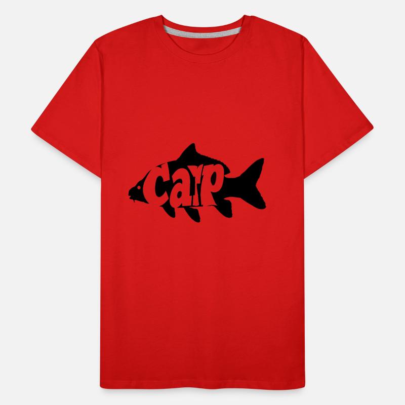 carp fish Men's Premium Organic T-Shirt