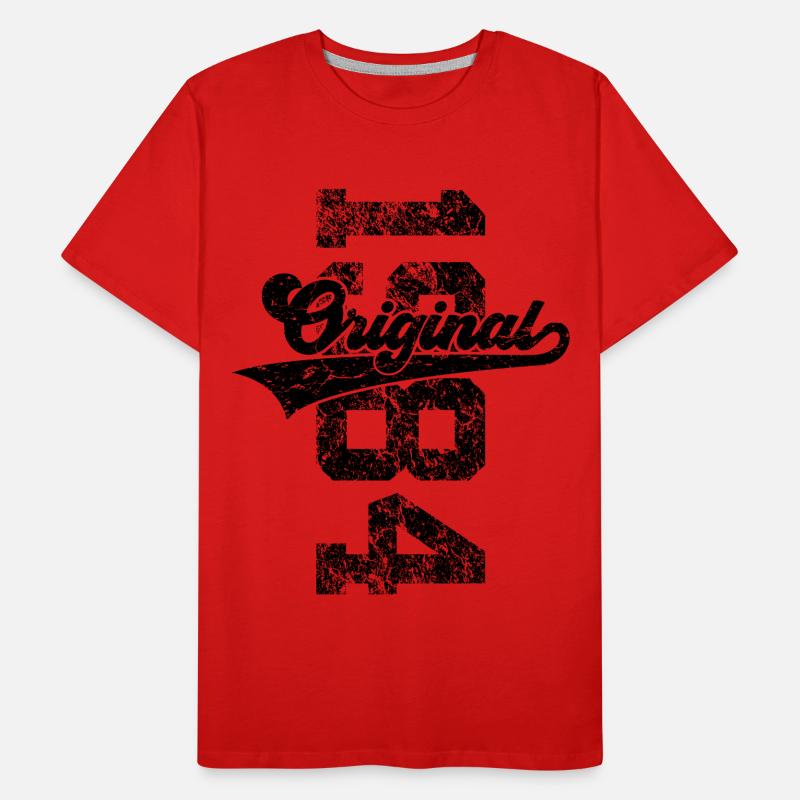 42E ANNIVERSAIRE ORIGINAL 1984 T-shirt bio Premium Homme