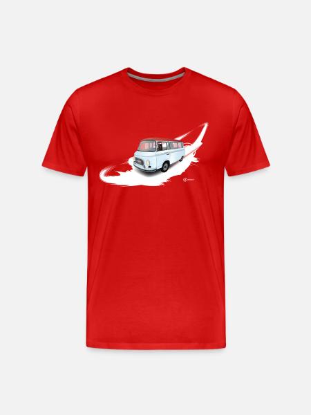 Barkas / B1000 / auto - Männer Premium Bio T-Shirt - Rot