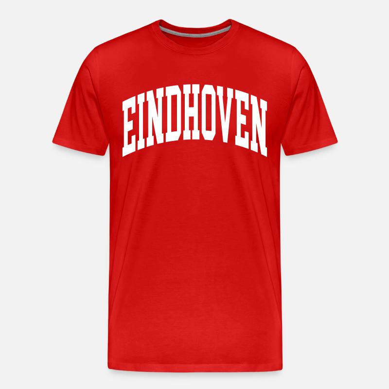 Eindhoven - Männer Premium Bio T-Shirt - Rot