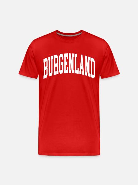 Burgenland - Men's Premium Organic T-Shirt - red