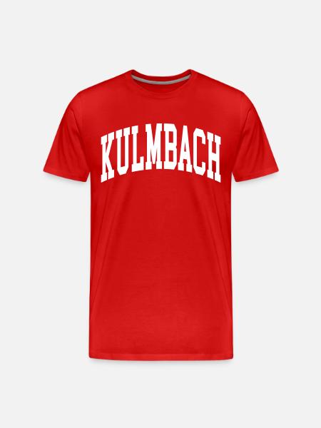 Kulmbach - Men's Premium Organic T-Shirt - red