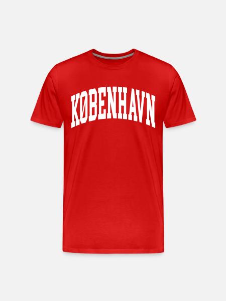 Copenhague - T-shirt bio Premium Homme - rouge