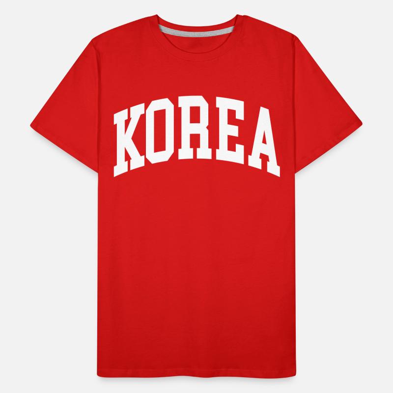 Corée T-shirt bio Premium Homme