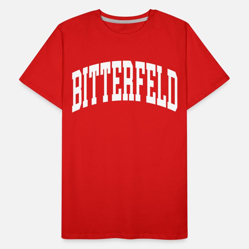 Bitterfeld Männer Premium Bio T-Shirt