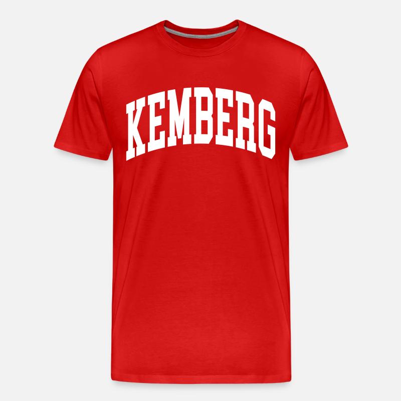 Kemberg - T-shirt bio Premium Homme - rouge