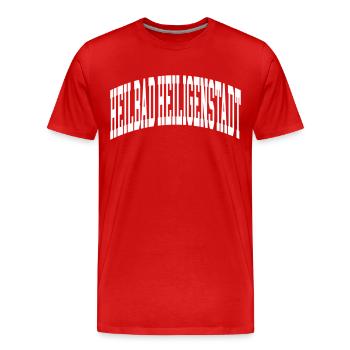 Heilbad Heiligenstadt - T-shirt bio Premium Homme - rouge - Devant - Damien (186cm)