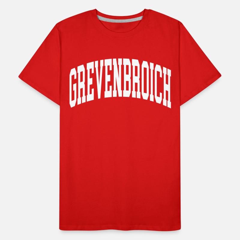 Grevenbroich Männer Premium Bio T-Shirt