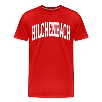 Canton de Hilchenbach - T-shirt bio Premium Homme - rouge - Devant - Damien (186cm)
