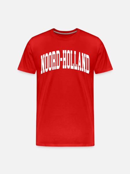 Noord Holland - Men's Premium Organic T-Shirt - red