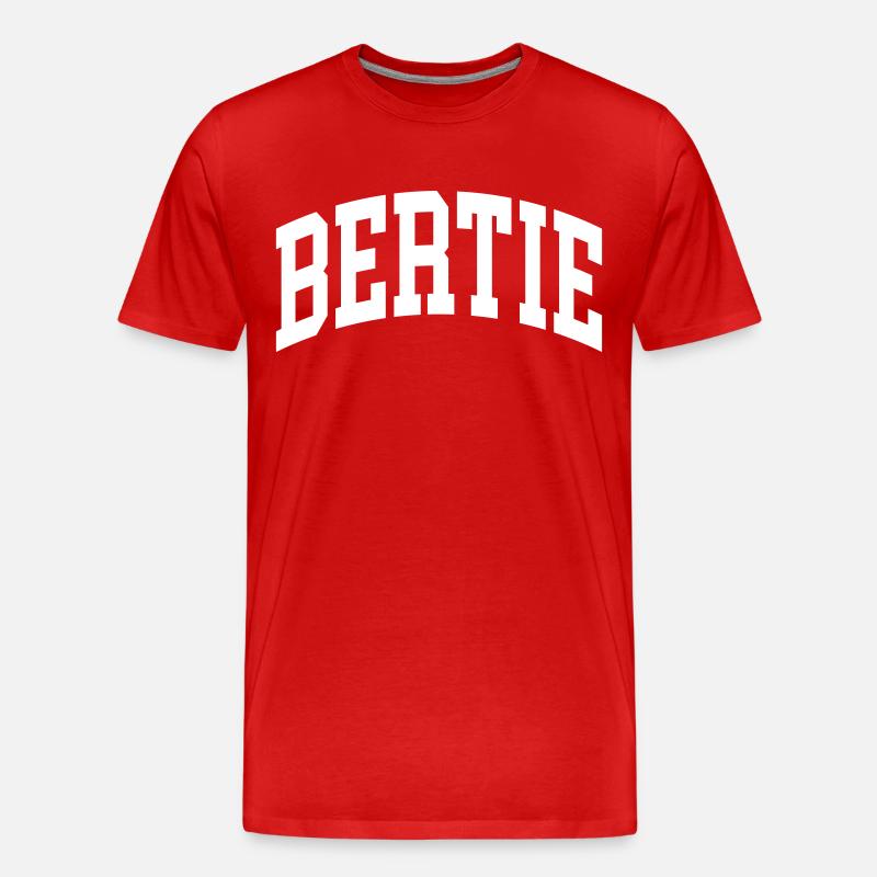 Bertie - Männer Premium Bio T-Shirt - Rot