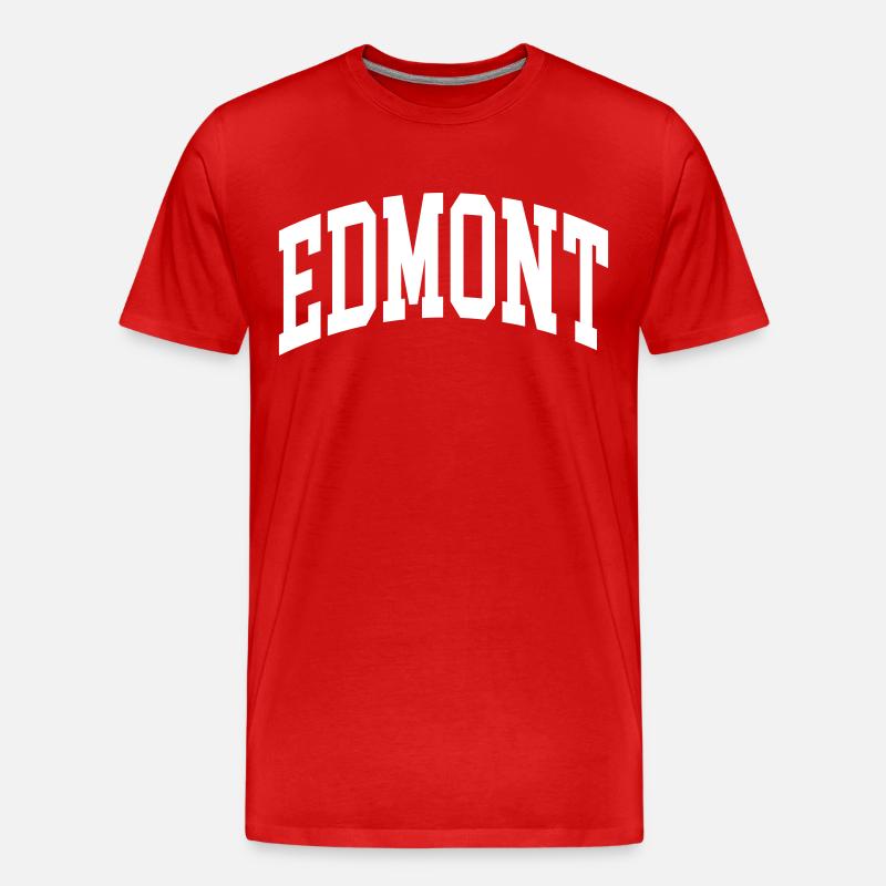 Edmont - Männer Premium Bio T-Shirt - Rot