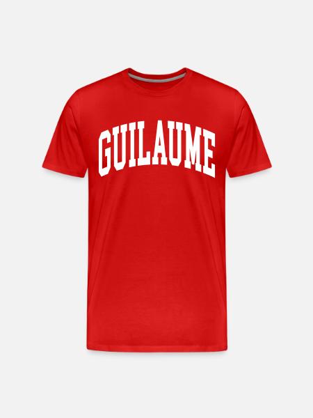 Guilaume - T-shirt bio Premium Homme - rouge