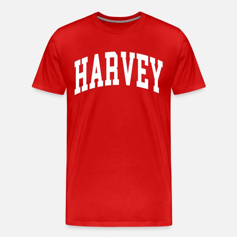Harvey - Männer Premium Bio T-Shirt - Rot