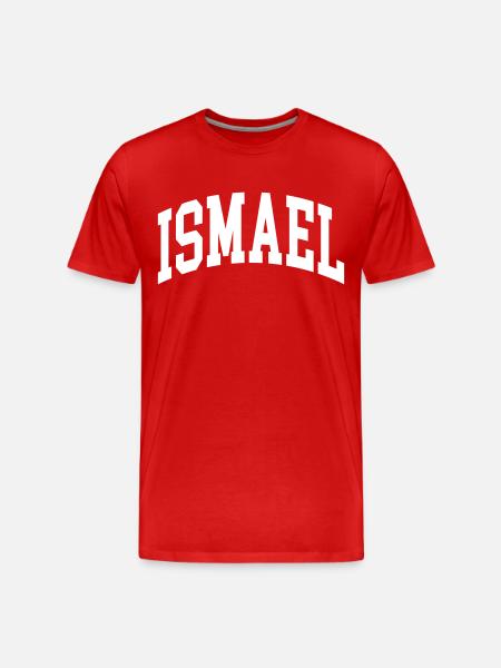 Ismael - Männer Premium Bio T-Shirt - Rot