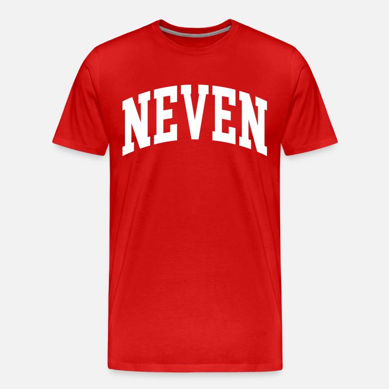 Neven - Männer Premium Bio T-Shirt - Rot