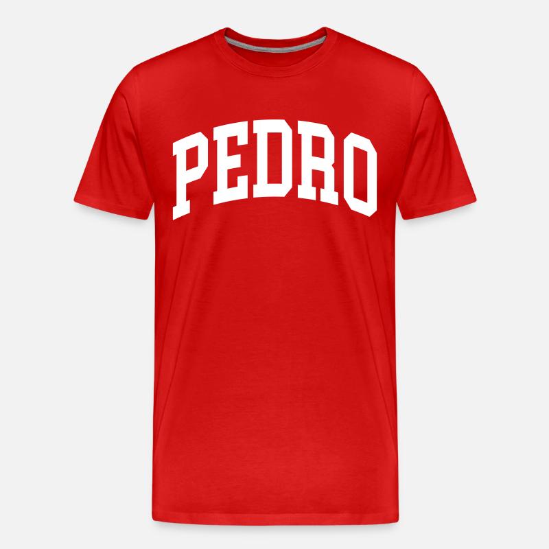 Pedro - Männer Premium Bio T-Shirt - Rot