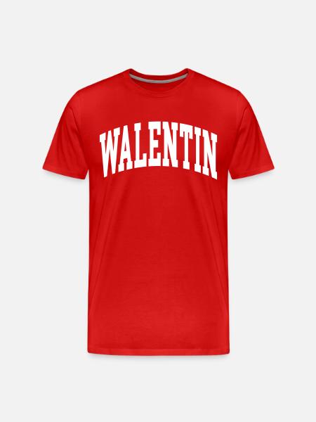 Valentin - T-shirt bio Premium Homme - rouge