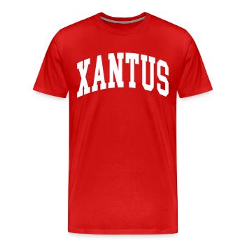 Xantus - T-shirt bio Premium Homme - rouge - Devant - Damien (186cm)