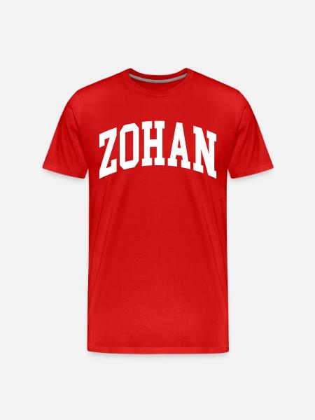 Zohan - Männer Premium Bio T-Shirt - Rot