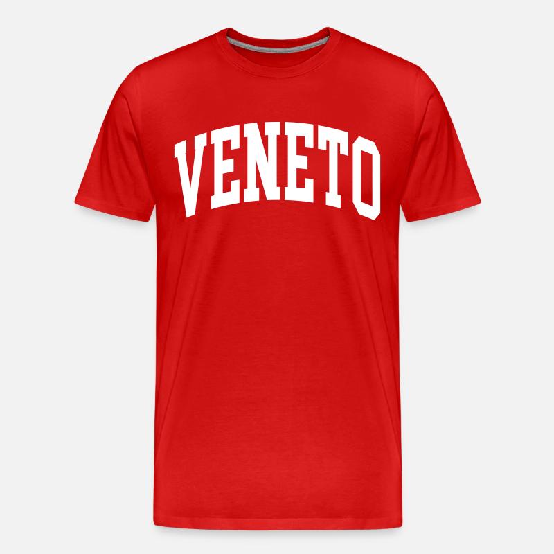 Venetien - Männer Premium Bio T-Shirt - Rot